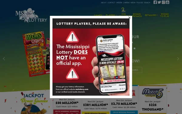 www.mslottery.com