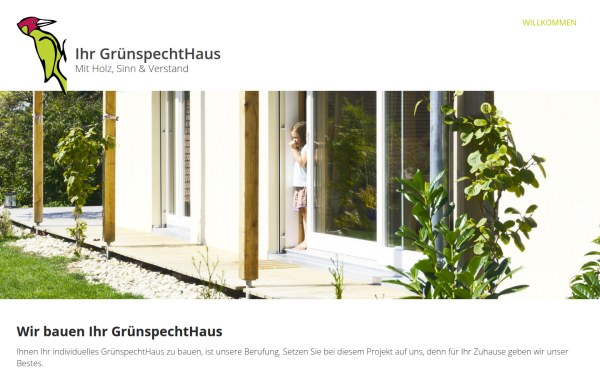 www.gruenspecht-haus.de