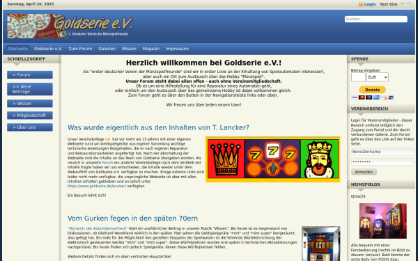 www.goldserie.de