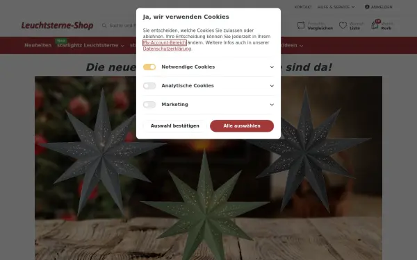 www.leuchtsterne-shop.de