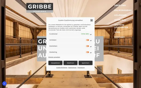 stahlbau-gribbe.de