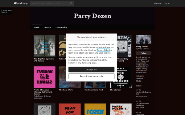 party-dozen.bandcamp.com