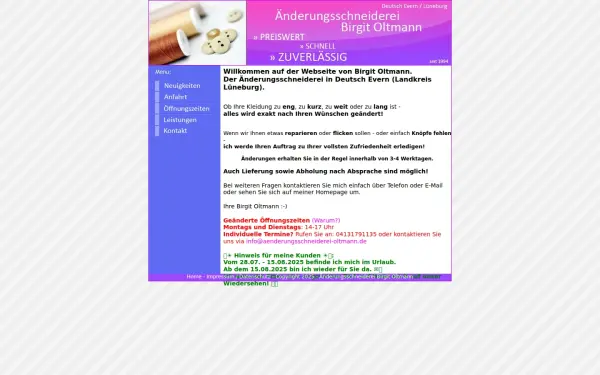 www.aenderungsschneiderei-oltmann.de