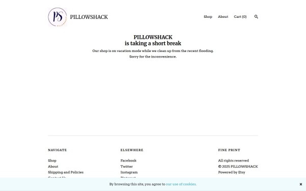 www.thepillowshack.com