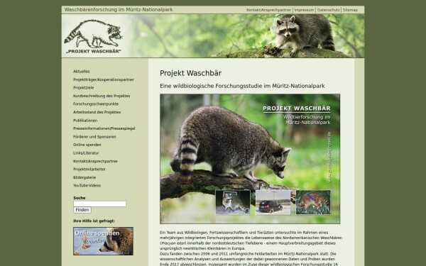 www.projekt-waschbaer.de
