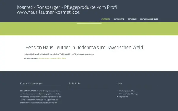 www.haus-leutner-kosmetik.de