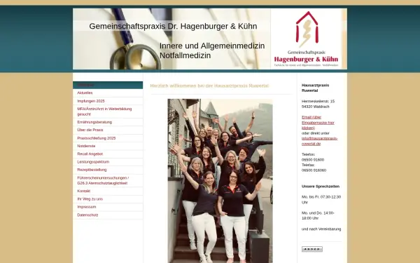 www.hausarztpraxis-ruwertal.de
