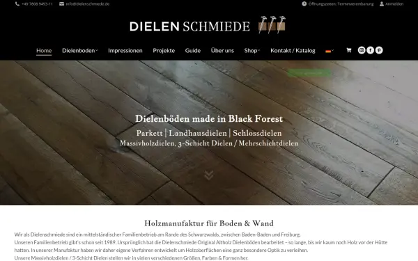 www.dielenschmiede.de