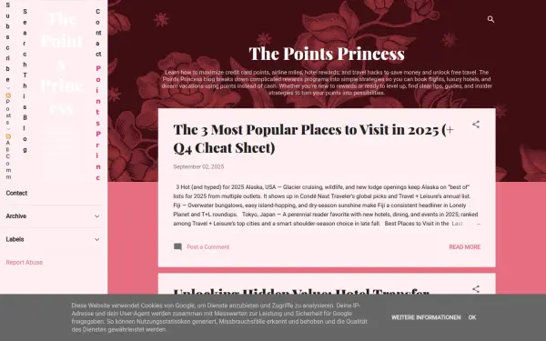 www.points-princess.com