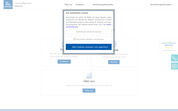 www.uniqa-wiesmair.at