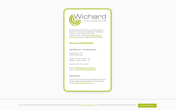 www.holzdesign-wichard.de