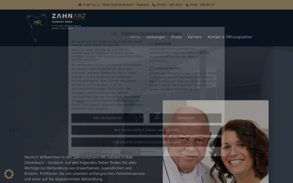 mr-zahnart.de