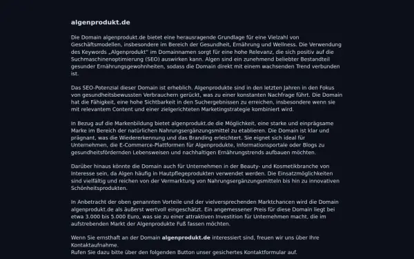 algenprodukt.de