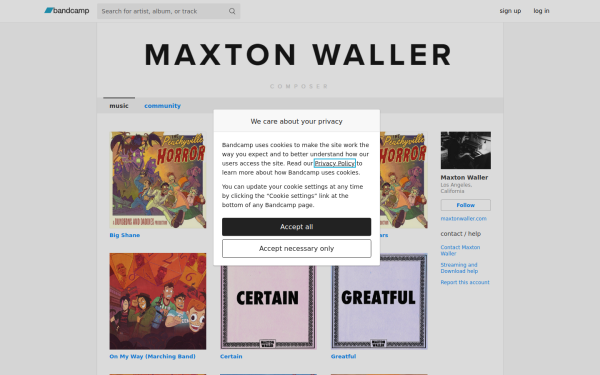 maxtonwaller.bandcamp.com