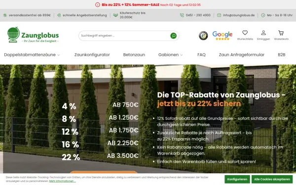 www.zaunglobus.de