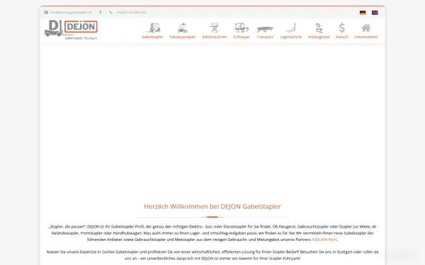 dejon-gabelstapler.de