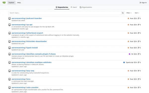 git.aaronmanning.net