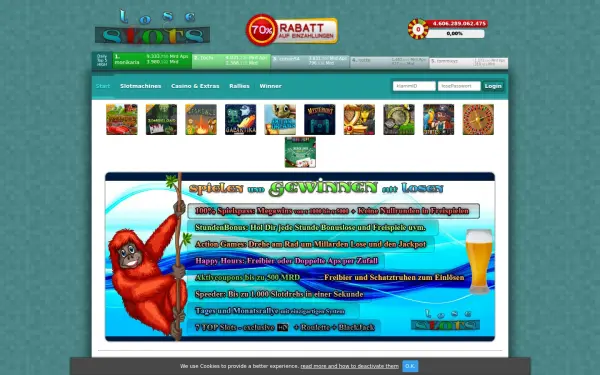 www.loseslots.de