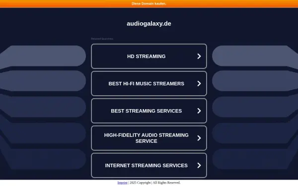 audiogalaxy.de