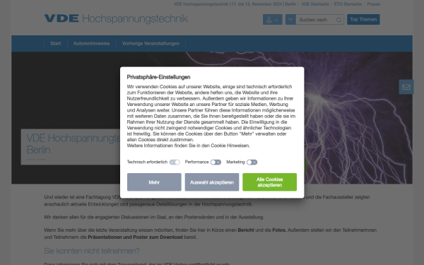 www.vde-hochspannungstechnik.de
