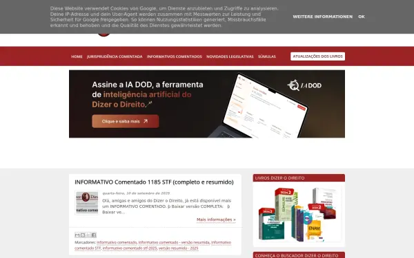 www.dizerodireito.com.br
