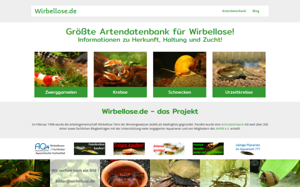www.wirbellose.de