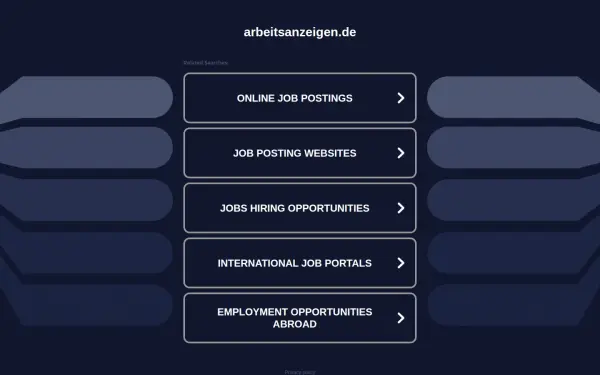 arbeitsanzeigen.de