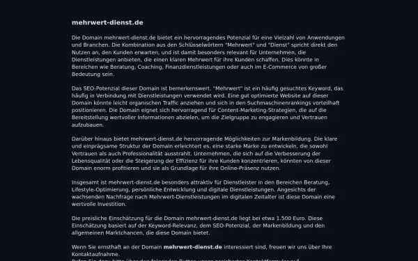 mehrwert-dienst.de