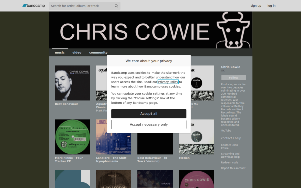 chriscowie.bandcamp.com