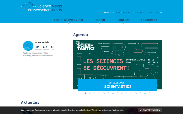 www.science-valais.ch
