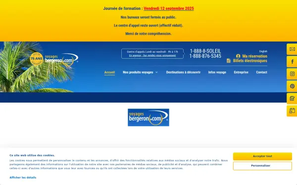 www.voyagesbergeron.com