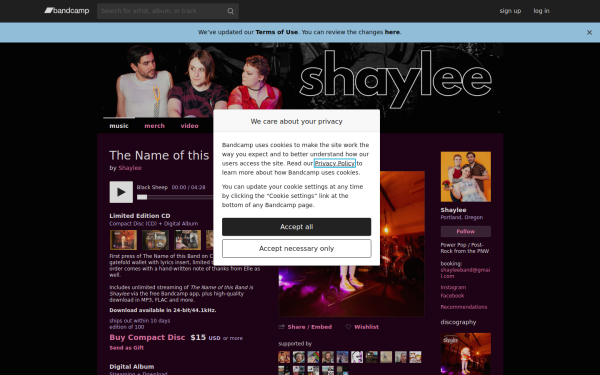 shayleeband.bandcamp.com
