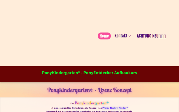 www.ponykindergarten.de
