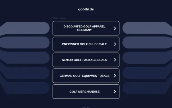 goolfy.de