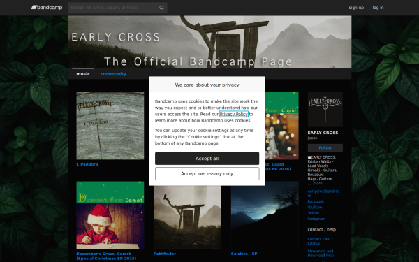 earlycross.bandcamp.com