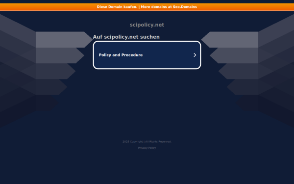 scipolicy.net