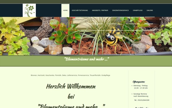 blumentraeumeundmehr.de
