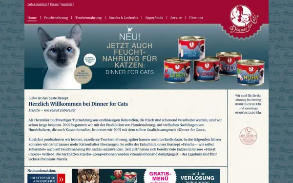 www.dinner-for-cats.com