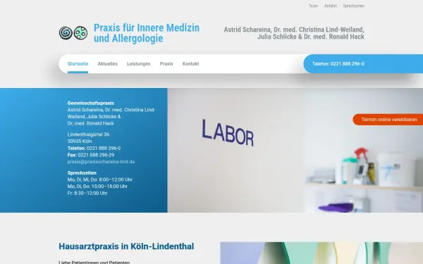 www.lindenthalmed.de