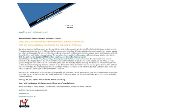 antimilitarismustag.de
