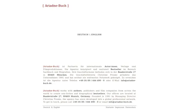 ariadne-buch.de