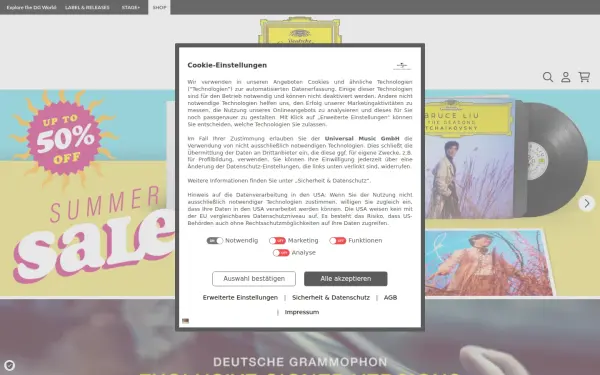 store.deutschegrammophon.com