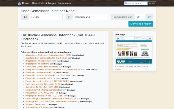 www.christliche-gemeinden.eu