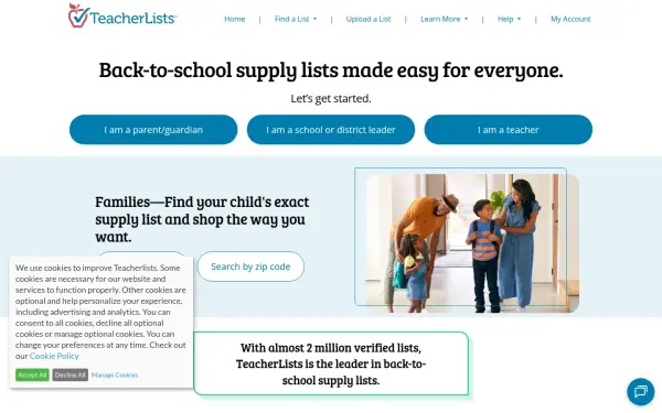 www.teacherlists.com