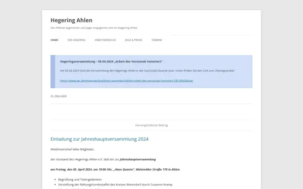 hegering-ahlen.de