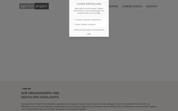 www.agentur-peppel.de