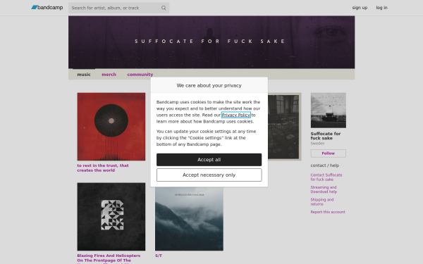 suffocateforfucksake.bandcamp.com