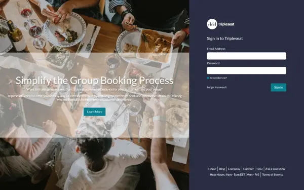 login.tripleseat.com