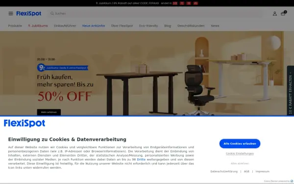 www.flexispot.de