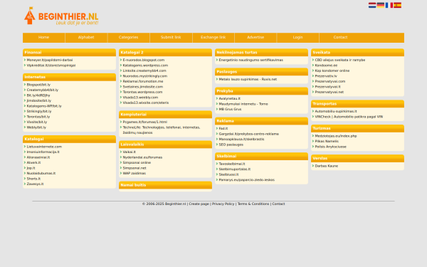 weblinks.beginthier.nl